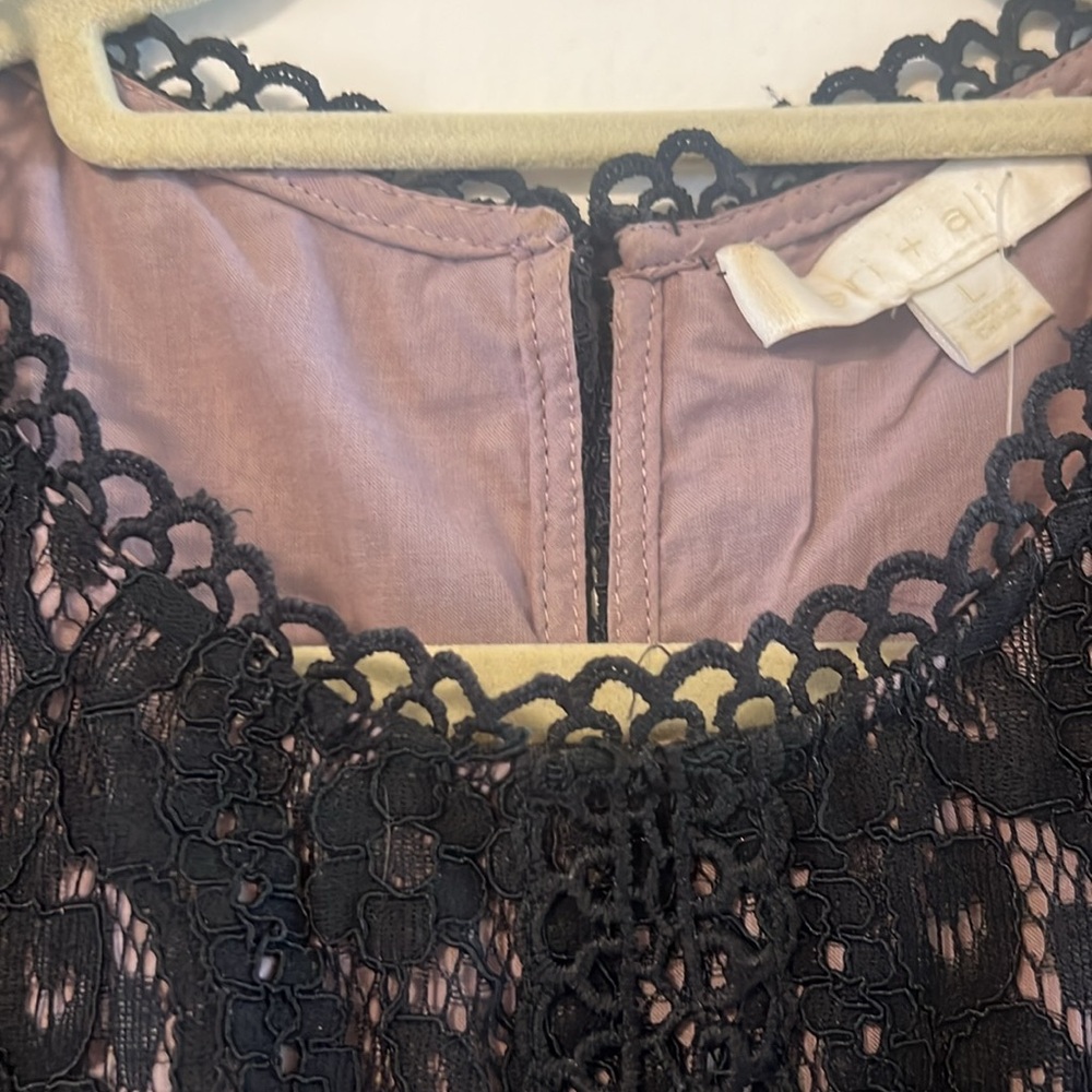 Lace top from Anthropologie. - Picture 3 of 3